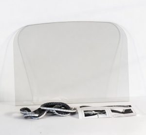 Harman Oakwood Front Door Glass Assembly, OEM