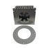 Forge & Flame 3" Outside Air Termination Cap Kit 1-10-09542, OEM