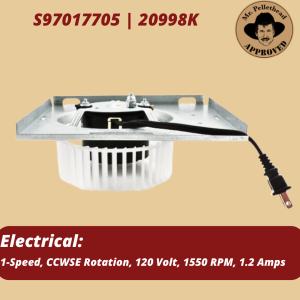 Broan-NuTone Ventilation Fan Motor Assembly S97017705, PH