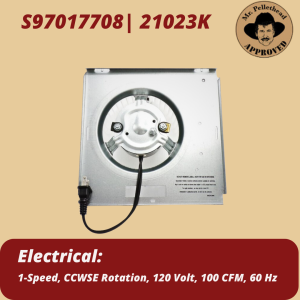 Broan-NuTone 90 CFM Ventilation Fan Motor Assembly S97017708, PH