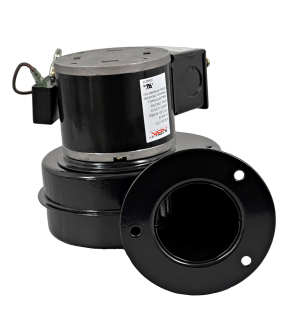 Pellethead Dayton1TDN7 Round Split Capacitor Specialty Blower Motor