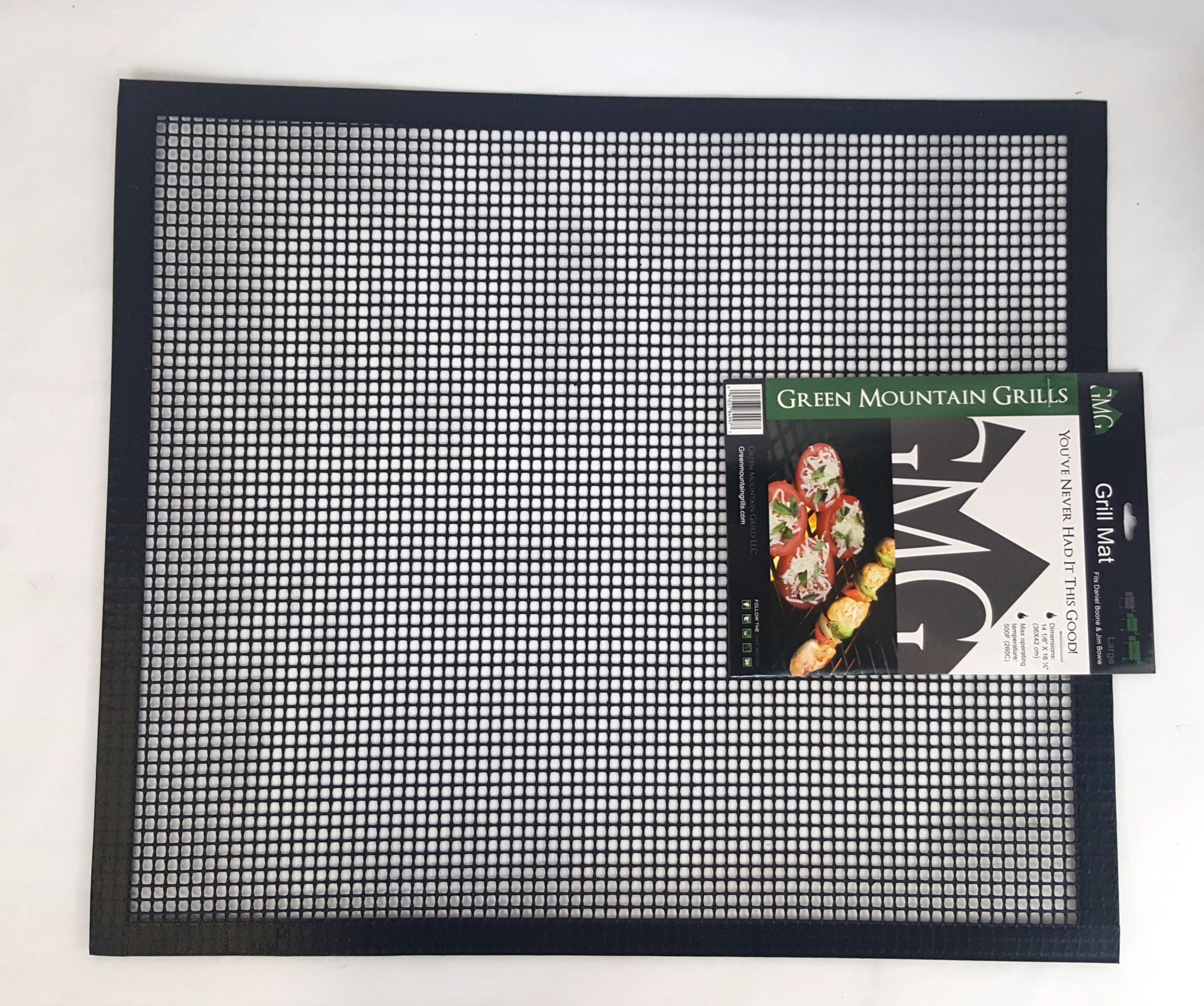 Green Mountain Grills, GMG-4018 Large BBQ Grilling Mat, 16-1/2" x 14-1/8", OEM
