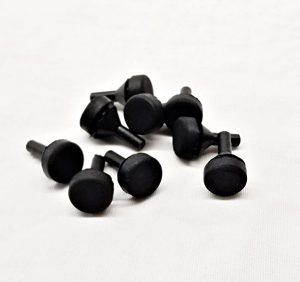 Quadrafire, Heatilator, Vermont Castings Fuel Hopper Lid Rubber Bumpers, 4 Pack, OEM