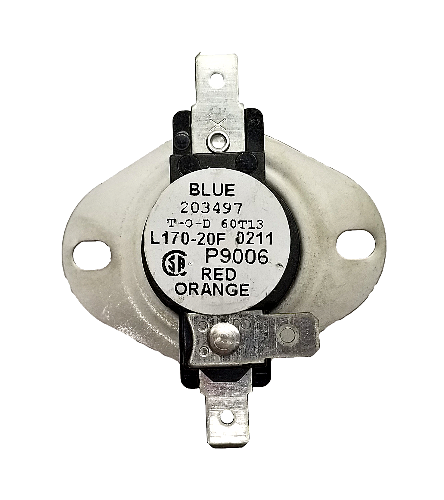 St. Croix High Fan Override Limit Disc Snap Switch, 2003 and Earlier Models, OEM