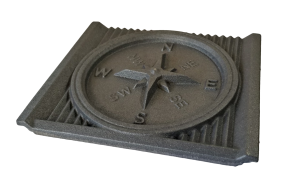 Harman Accentra Insert Center Cast Iron Medallion, OEM