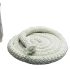 Stove and Fireplace Firebox Door Rope Gasket Seal Replacement Kit, 1" x 8', PH