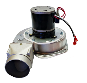 England Stove Works, Englander Pellet Stove Combustion Exhaust Fan Motor W/ Housing and Gasket, PH