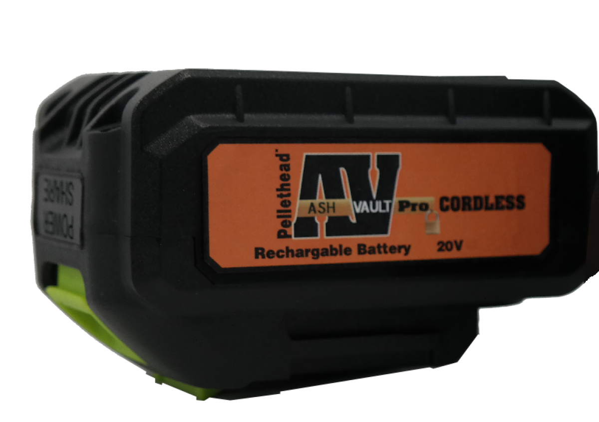 Pellethead Ash Vault Pro Cordless Replacement Battery Charger