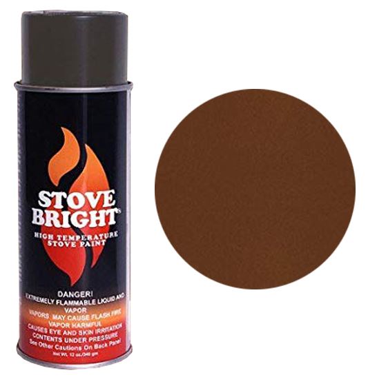 Stove Bright High Temperature Paint, 1200 Degree F, 12 oz Aerosol, Adobe Tan  