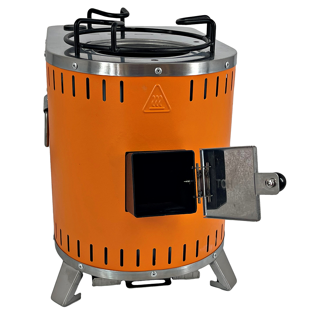 Drifters Camp Stove, Electricity Generating Portable Cooking