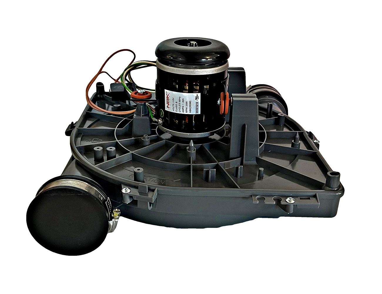HVAC Draft Inducer Blower Motor Assembly, PH - Image 4
