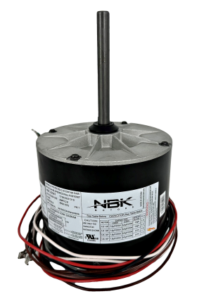 Genteq 3469S, Mars 10465, US Motors 5462H PSC 2-Speed Condenser Fan Motor, 208-230V, 1/6-1/3HP, 1075 RPM, PH
