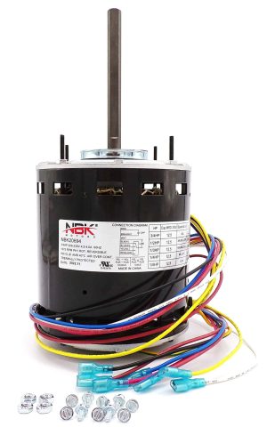 Century FD6001, Emerson/Nidec/US Motors 5471, HVAC Direct-Drive PSC Blower Fan Motor, 208-230V, 3/4-1/5HP, PH