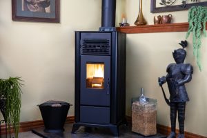 Freedom Stoves Independence PS21 Freestanding Pellet Stove w/ Battery Backup & WiFi