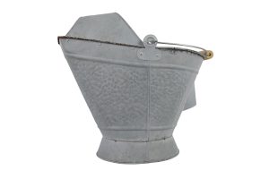 Pellethead Galvanized Coal Hod Scuttle Bucket