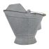 Pellethead Galvanized Coal Hod Scuttle Bucket