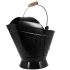 Pellethead Black Coal Hod Scuttle Bucket