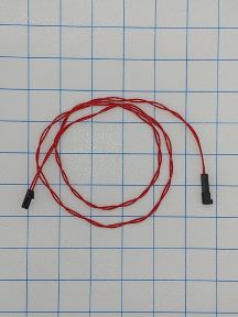 Harman and Heatilator Thermistor ESP Probe Extension Wiring, Red Wire, OEM
