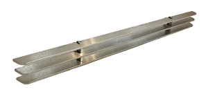 Harman P38 and P43 Air Grille Trim Louver, Brushed Stainless Steel, OEM