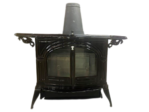 Vermont Castings Defiant Majolica Brown w/ Trad Doors-Refurbished