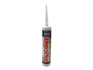 NuFlex 302 High Temperature Black Silicone Sealant Adhesive, 10.2 oz