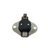 HVAC Snap Disc Thermostat Switch, Circuit On at 80°F and Off at 65°F, Large Flange, 2511F002-029, PH