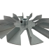 Stove and Fireplace Exhaust Motor, Combustion Draft Fan 5" Blade Paddle Impeller, Single Paddle, PH