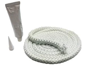 Lennox Earth Stove Woodstove Firebox Door Rope Gasket Kit, 1/2" x 7', PH