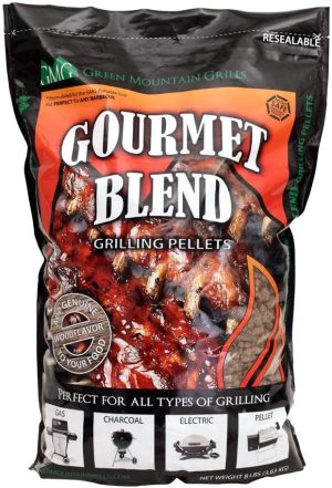 Green Mountain Grill, GMG Gourmet Blend BBQ Cooking Hardwood Pellets