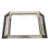 Quadrafire Classic Bay 1200 and 1200i Satin Nickel Door Assembly, OEM