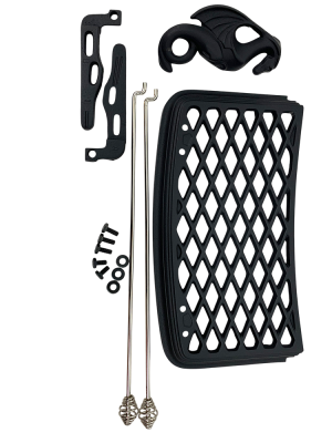Forge & Flame Vermont Castings Radiance Classic Black Warming Shelf Assembly 0001560, OEM