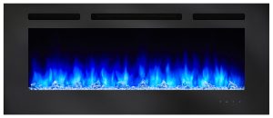 SimpliFire Allusion 40" Recessed Linear Electric Fireplace