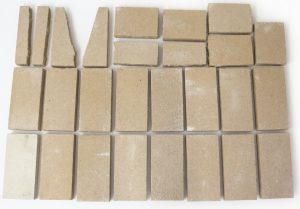 Quadrafire 7100FP Woodstove Firebrick Set BRICK-433, OEM