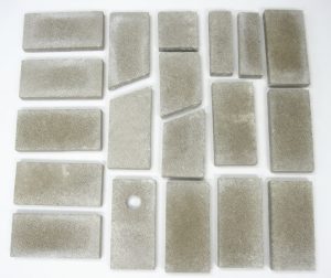 Quadrafire 2700-I ACT Firebrick Set BRICK-7007, OEM
