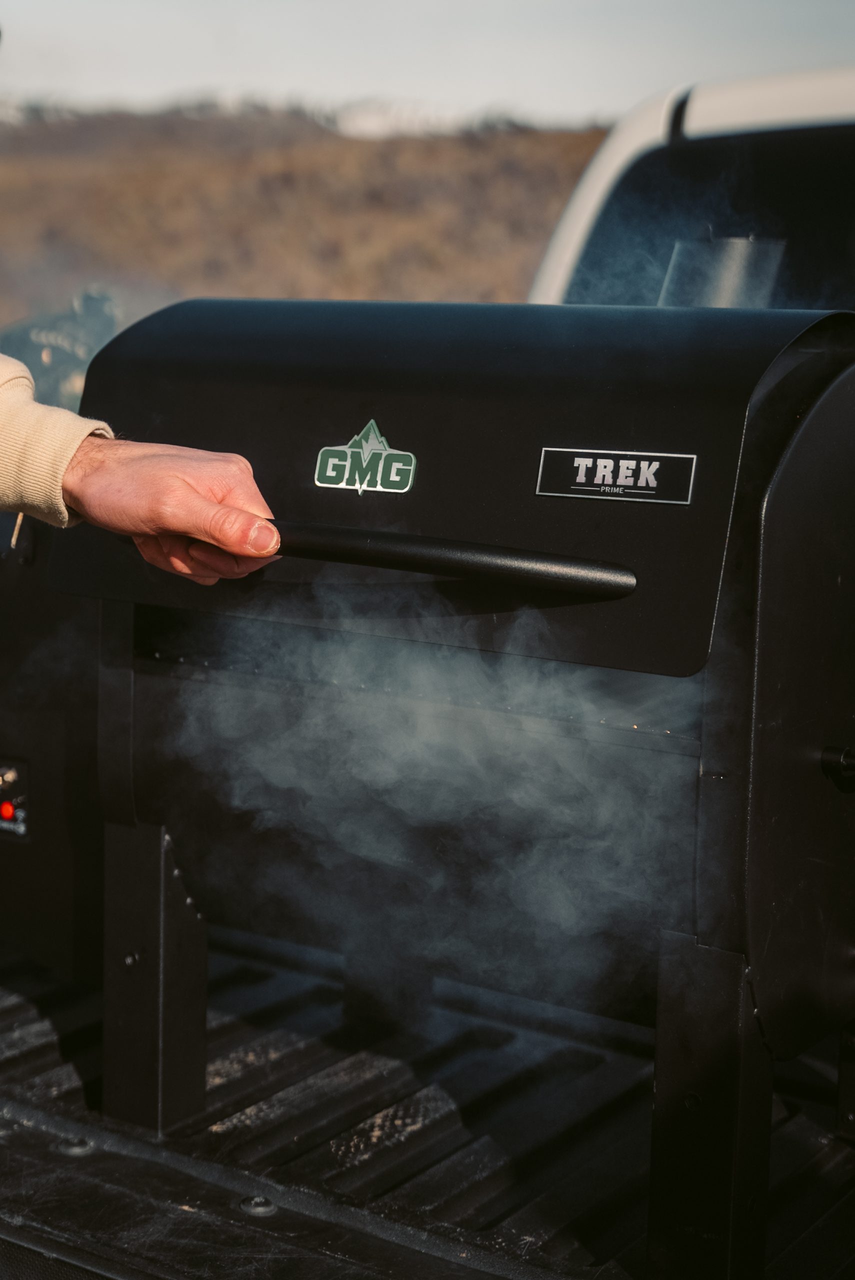 GMG Trek Prime 2.0 WiFi Portable Grill & Smoker with Cover - Image 7