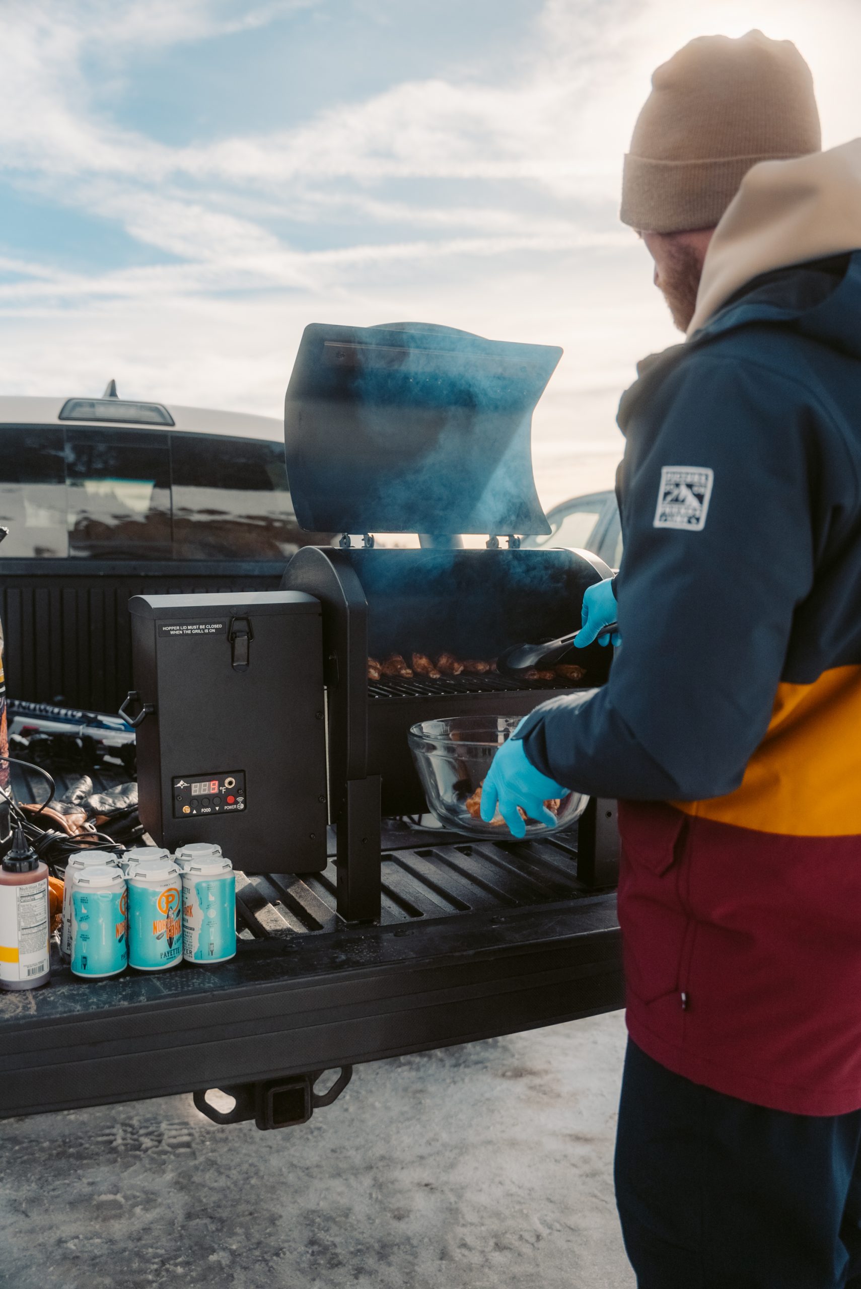 GMG Trek Prime 2.0 WiFi Portable Grill & Smoker with Cover - Image 9