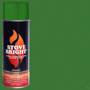 Stove Bright Emerald Green, High Temperature Spray Paint