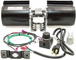 Quadrafire, Heatilator, Heat N Glo, Majestic, Royal GFK-160A Blower Fan Kit W/Rheostat and Temp Sensor, OEM