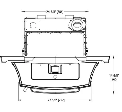 Top of the Line Harman Accentra 52I-TC Fireplace Insert