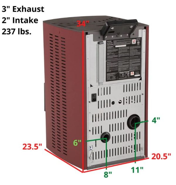 ComfortBilt HP50 Pellet Stove - Image 6