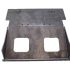 Harman HydroFlex 60, HF60 and Heatilator BH60 Boiler Tube Cleanout Cover Plate, PH