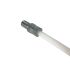 3' Length Stove and Fireplace Vent Exhaust Flue Threaded Cleaning Rod, Single