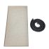Harman Advance and Mark I Side Door Glass W/Gasket, OEM
