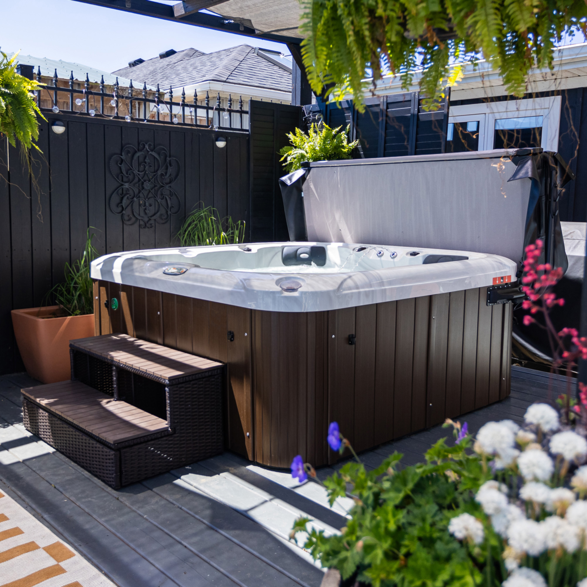 Liberty Spas LYS5000 6 Person Hot Tub Spa | 34 Jets | 240V | Bluetooth Audio & Waterfall