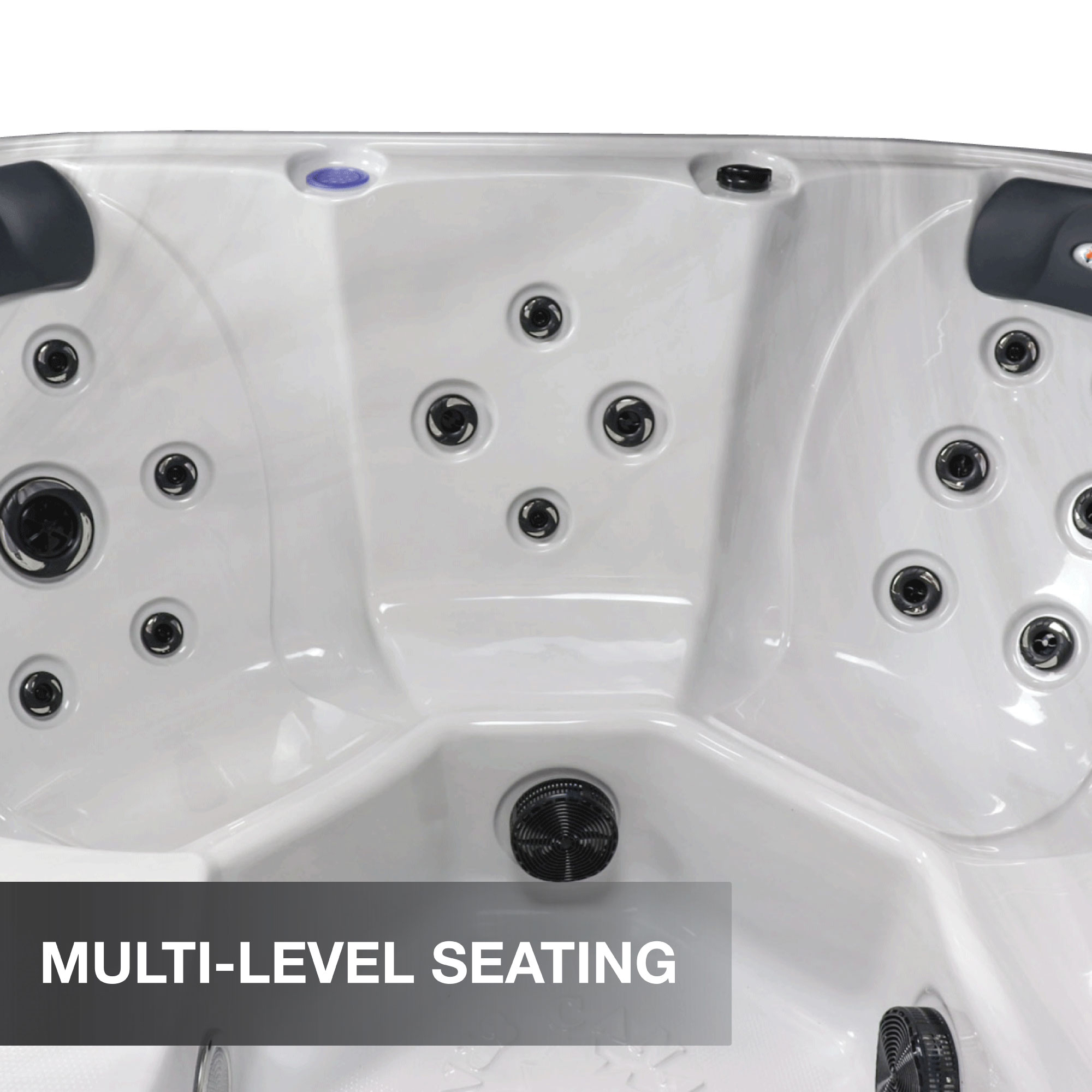 Liberty Spas LYS5000 6 Person Hot Tub Spa | 34 Jets | 240V | Bluetooth Audio & Waterfall - Image 4