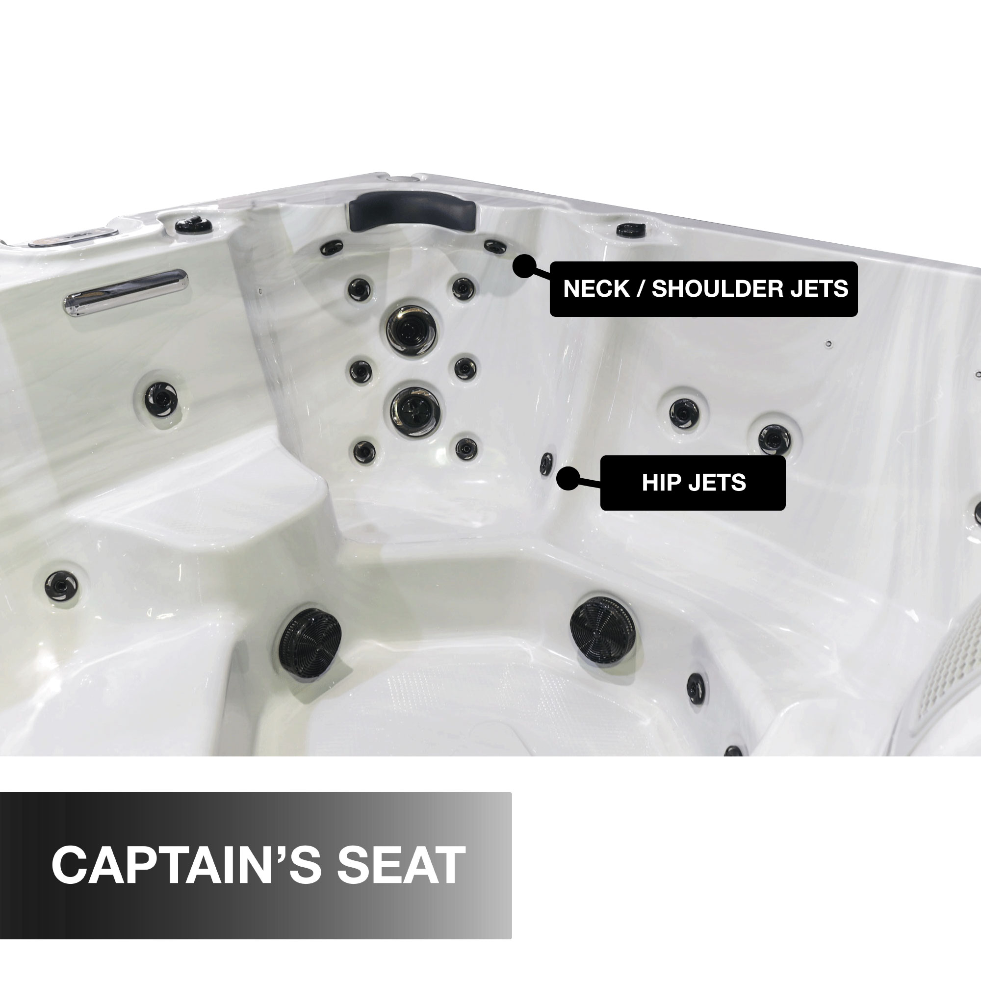 Liberty Spas LYS7000 7 Person Hot Tub Spa | 46 Jets | 240V - Image 5