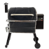 Magnetic Insulated Black Thermal BBQ Cover for Traeger Grills, BAC627