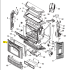 Forge & Flame Quadrafire Trekker Insert Door, Front Upper 7082-105MBK, OEM