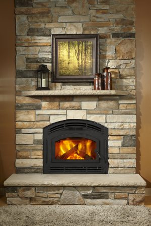 QuadraFire Pioneer II Wood Burning Fireplace
