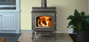 QuadraFire 4300 Step Top Wood Burning Freestanding Stove